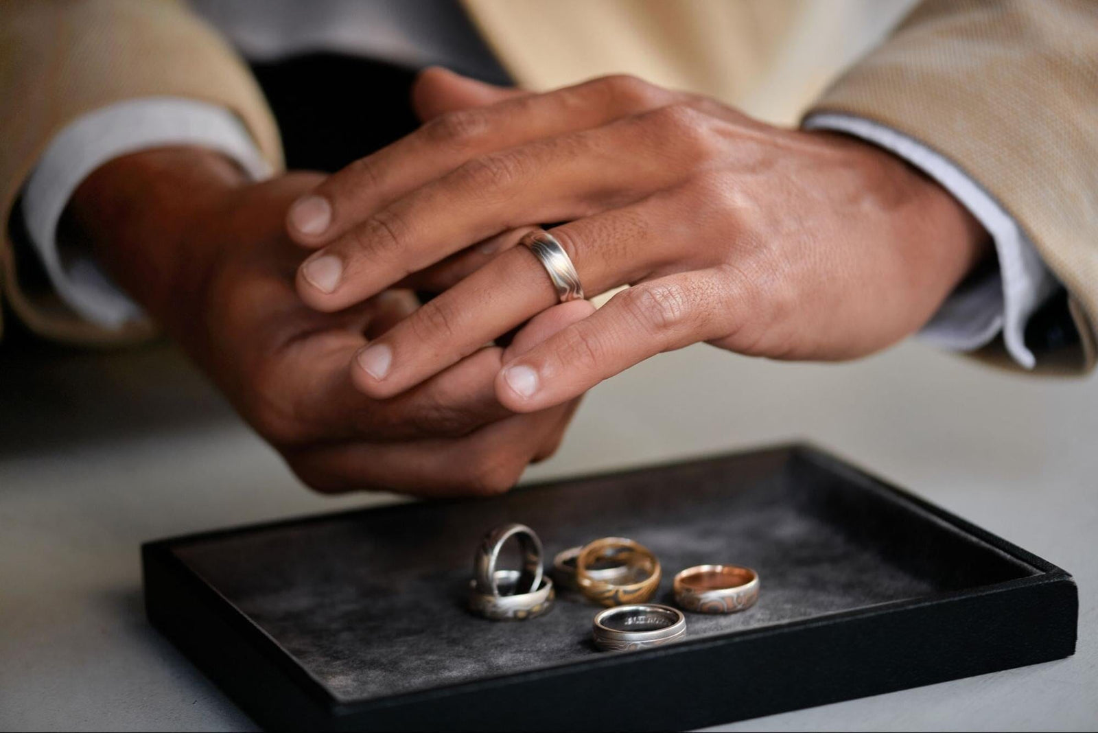 Why Choose a Mokume Gane Wedding Band?