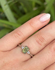 ‘MiMi’ 1.20ct Australian Parti Sapphire & Diamond Platinum Ring Ring Jason Ree Design