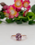 ‘Sugar Plum’ 2.48ct No Heat Madagascan Sapphire & Diamond Ring Ring Jason Ree Design