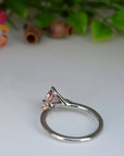 ‘Mistral’ 1.08ct Pink Sapphire Platinum Ring