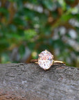 ‘Rumpus’ 2.28ct Morganite 18ct Rose Gold Ring Ring Jason Ree Design