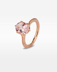 ‘Rumpus’ 2.28ct Morganite 18ct Rose Gold Ring Ring Jason Ree Design