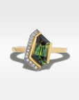 "Infinity Edge" Australian Freeform Sapphire Ring Ring JasonRee