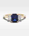 ‘Iris’ Australian Sapphire & Diamond Ring Ring Jason Ree Design