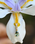 ‘Isabeau’ 0.77ct Green Australian Sapphire 18ct Gold Necklace Necklace Jason Ree Design