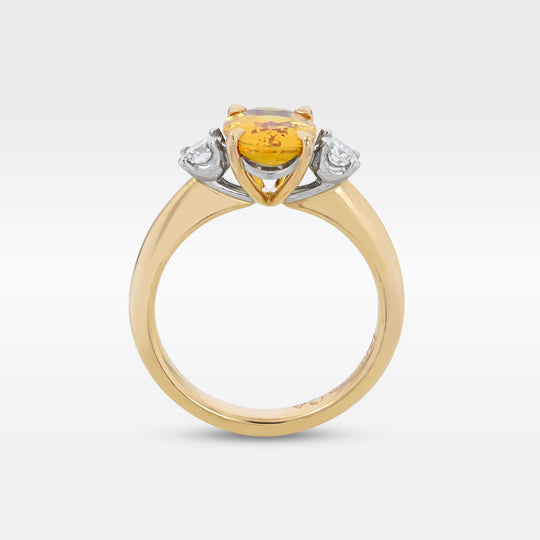 ‘Riverina’ 1.92ct Gold Australian Sapphire & Diamond Ring Ring Jason Ree Design