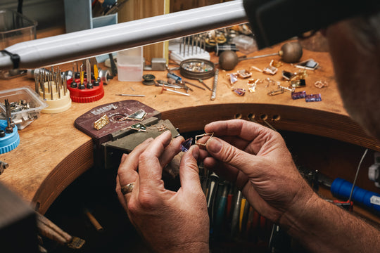 ‘Pinnacle’ Citrine Yellow Gold Earrings Earrings Jason Ree Design
