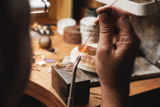 ‘Mesa’ Smokey Quartz Yellow Gold Earrings Earrings Jason Ree Design