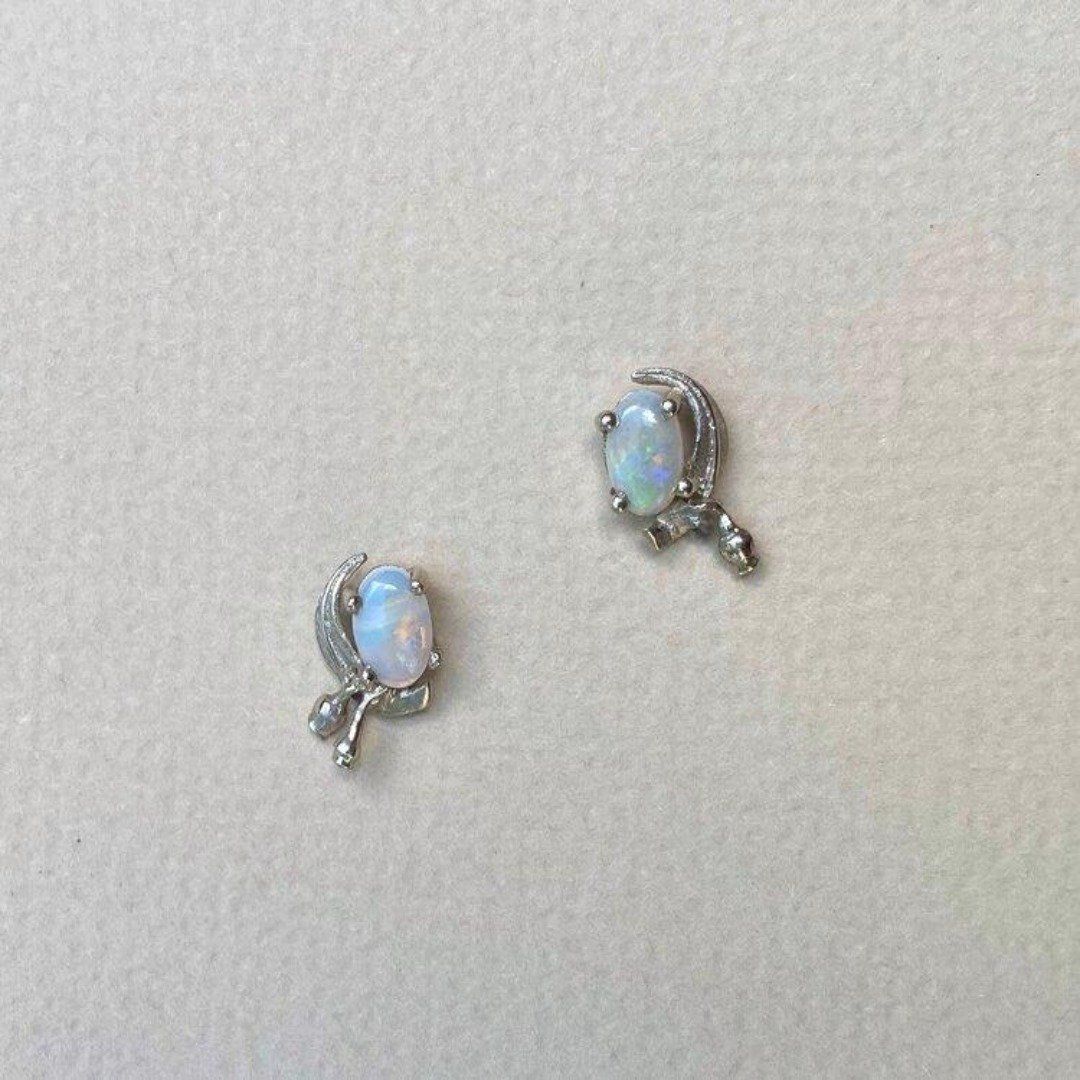 "Gumleaf" Opal Studs Earrings JasonRee 