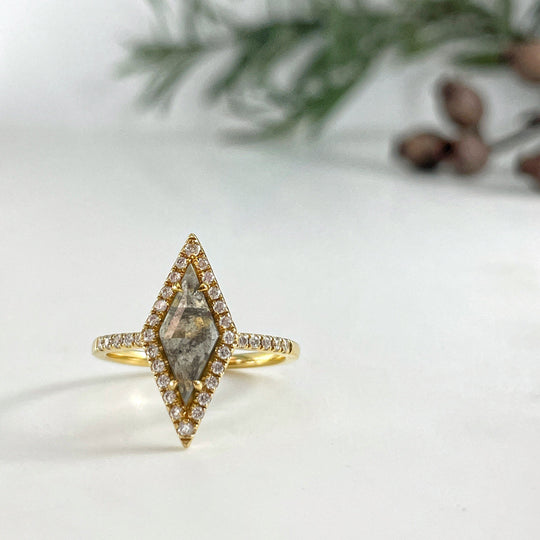 Diamond Slice Lozenge Ring Ring JasonRee