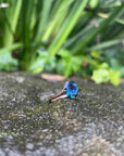 ‘Tempest’ 1.99ct Australian blue sapphire rose gold ring Ring Jason Ree Design