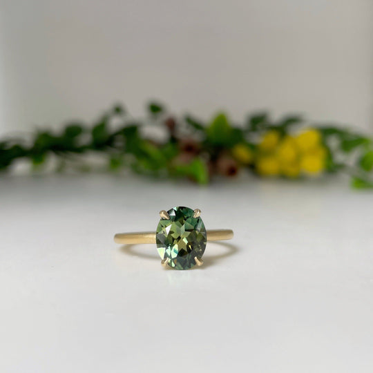 ‘HighWire’ 2.59ct Australian parti sapphire ring Ring Jason Ree Design