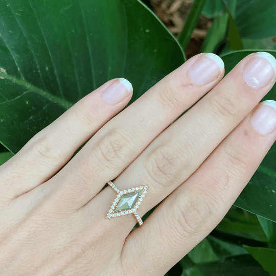 Diamond Slice Lozenge Ring Ring JasonRee