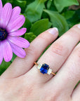 ‘Iris’ Australian Sapphire & Diamond ring Ring Jason Ree Design