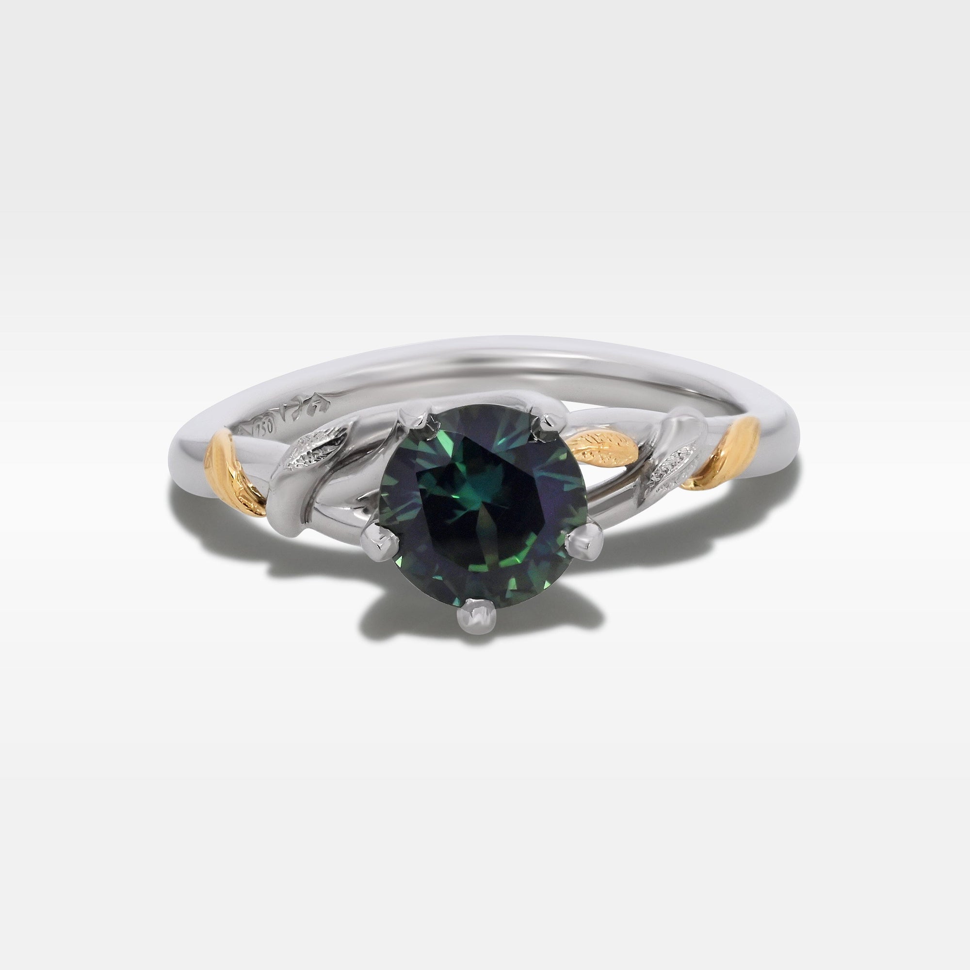 Teal Sapphire Rings