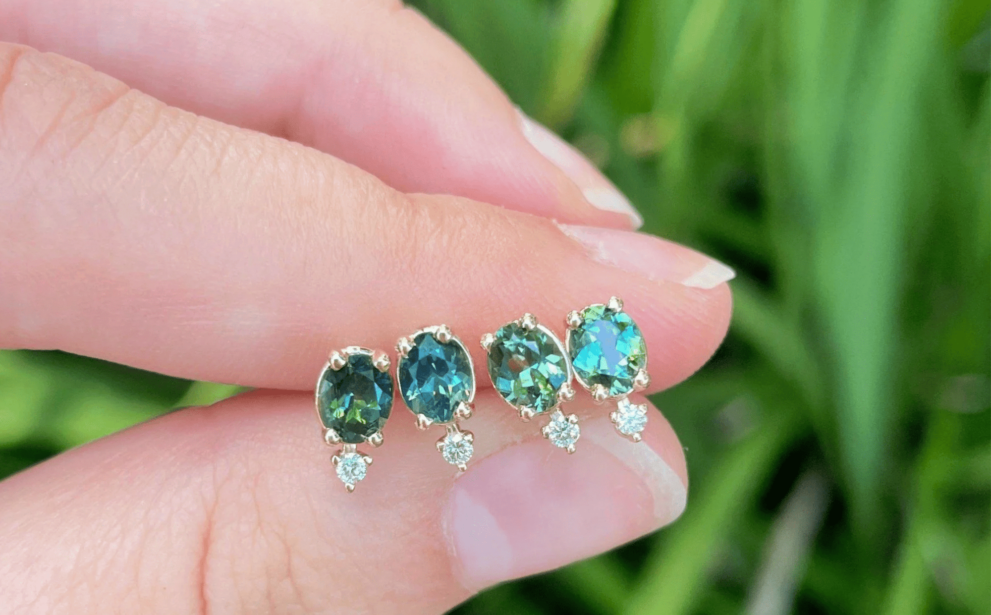 Sapphire Earrings
