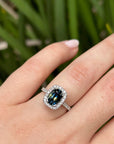 ‘Royale’ 1.99ct Australian Parti Sapphire on hand