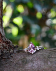 ‘Mistral’ 1.08ct Pink Sapphire Platinum Ring 