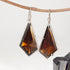 ‘Abyss’ Smokey Quartz & Diamond White Gold Earrings Earrings Jason Ree Design 