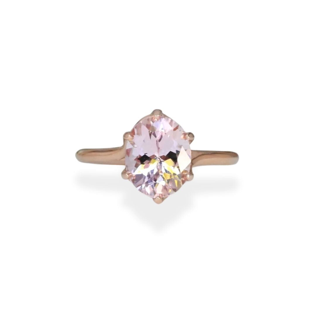 ‘Rumpus’ 2.28ct Morganite 18ct Rose Gold Ring Ring Jason Ree Design 