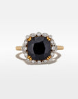 "Tosca Venetia" 4.62ct Black Australian Sapphire Ring Ring JasonRee 
