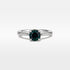 ‘Padma’ 1.17ct No Heat Cert Australian Sapphire Platinum Solitaire Ring Jason Ree Design 