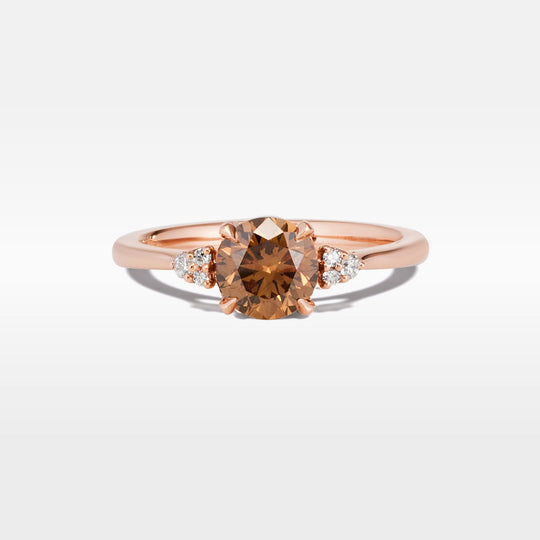 ‘MiMi’ 1.13ct Australian Round Brilliant-cut Diamond Rose Gold Ring Ring Jason Ree Design 