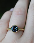 ‘Sirocco’ 1.61ct Australian Blue Green Sapphire Gold Ring Ring Jason Ree Design 