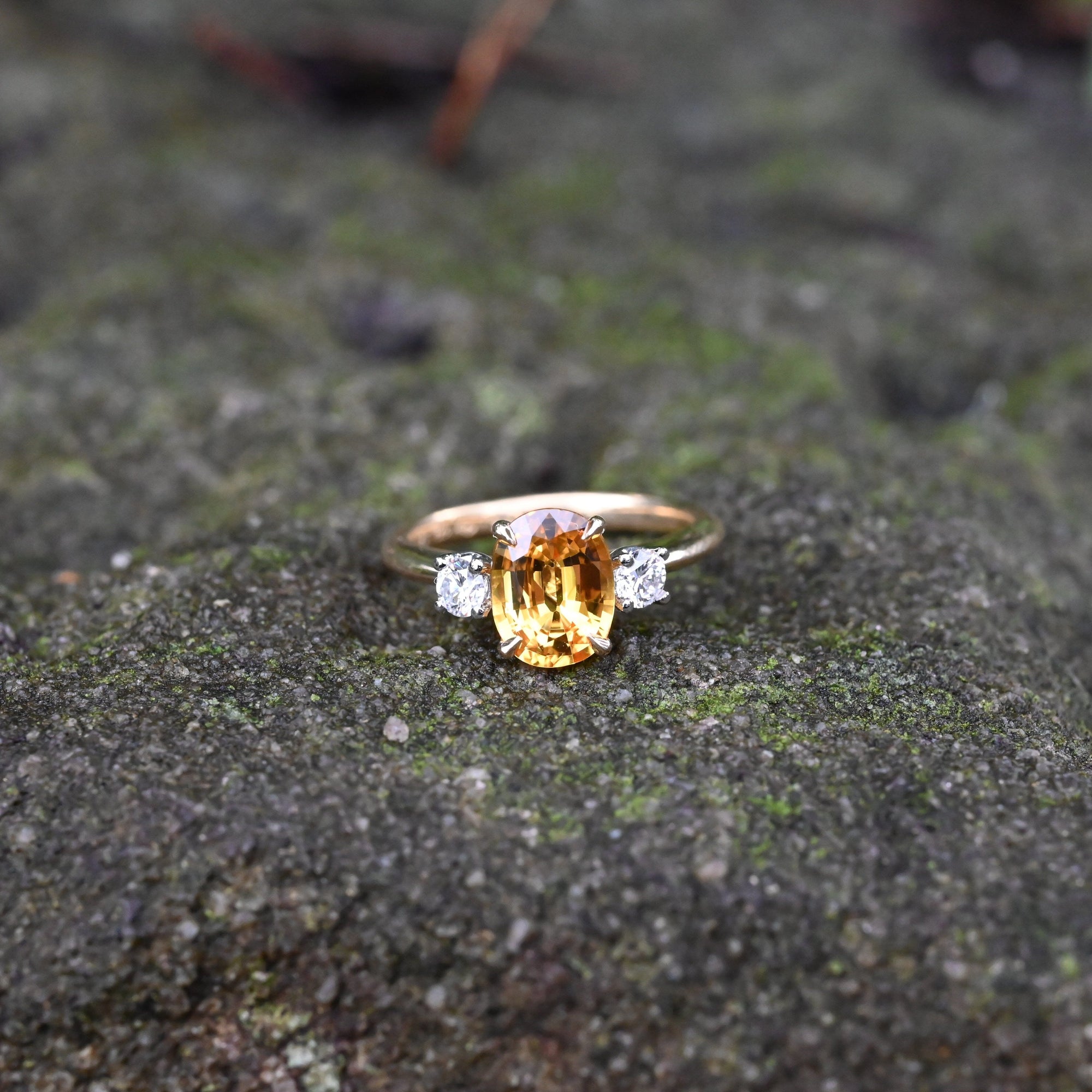 ‘Riverina’ 1.92ct Gold Australian Sapphire & Diamond Ring