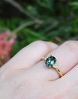 ‘MiMi’ 1.24ct Oval Cut Green 