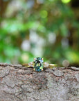 ‘MiMi’ 1.24ct Oval Cut Green 