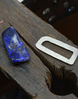 ‘Rhapsody’ 8.14ct Blue Violet Boulder Opal White Gold Necklace Necklace Jason Ree Design 