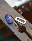 ‘Rhapsody’ 8.14ct Blue Violet Boulder Opal White Gold Necklace Necklace Jason Ree Design 