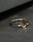 ‘Dryad’ 2.52ct Australian Green Sapphire & Arglye Diamond Ring Ring Jason Ree Design 