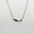 'Seafoam' Australian Sapphire & Diamond Yellow Gold Necklace Necklace Jason Ree Design 