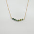 'Grain' 6 Australian Sapphire Yellow Gold Necklace Necklace Jason Ree Design 