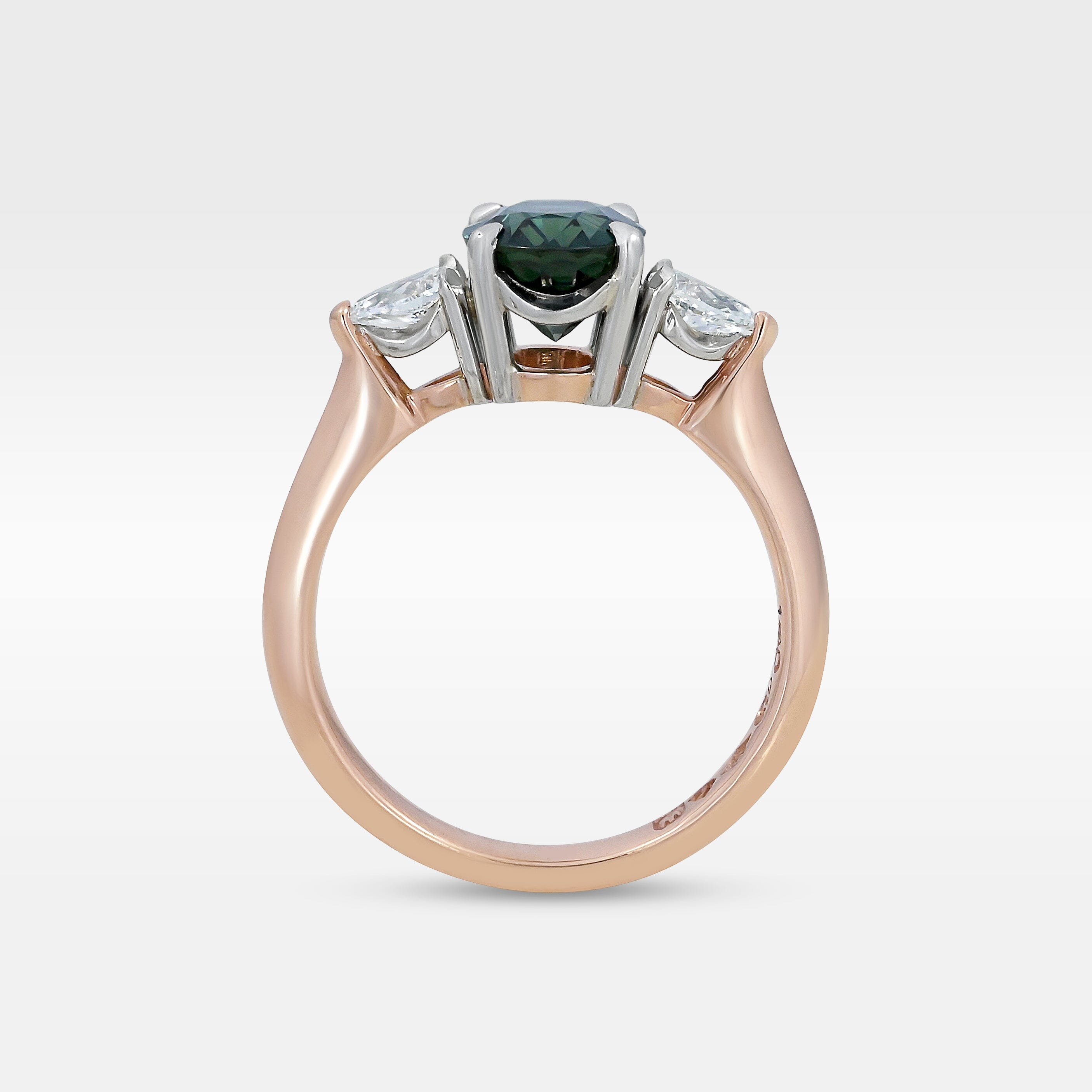 Delta' 2.06ct Teal Australian Sapphire ring | Jason Ree – Jason