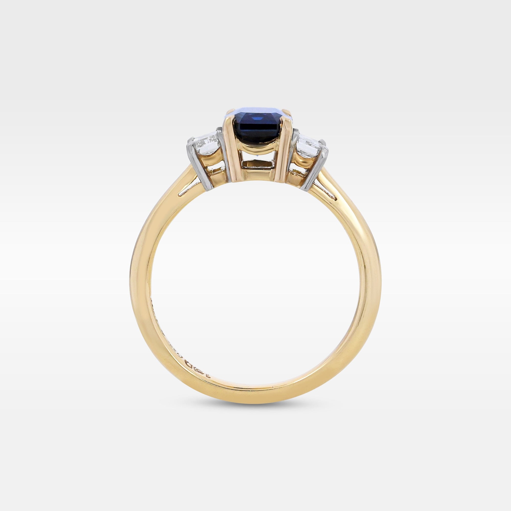 ‘Iris’ Australian Sapphire & Diamond Ring Ring Jason Ree Design 