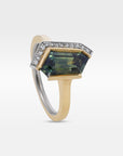 "Infinity Edge" Australian Freeform Sapphire Ring Ring JasonRee 