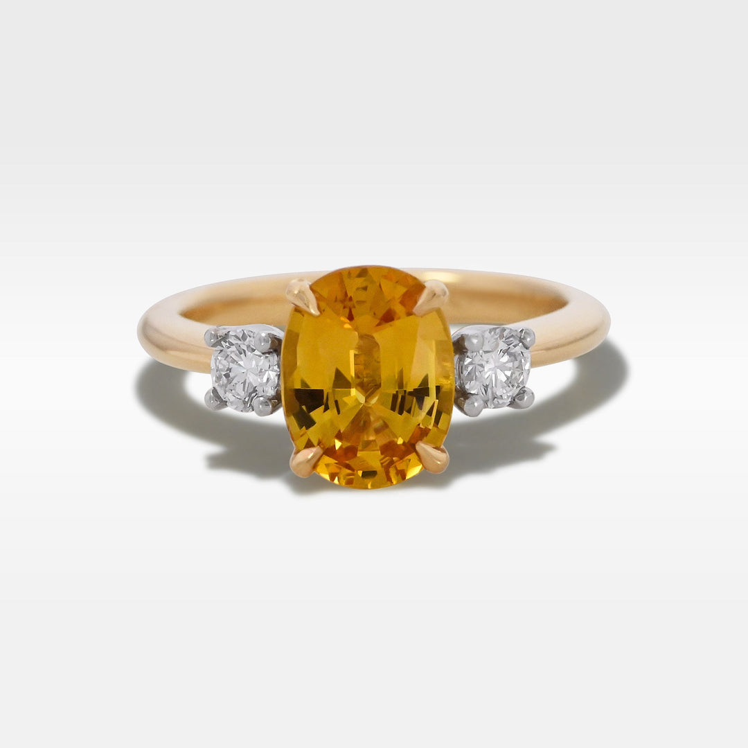 ‘Riverina’ 1.92ct Gold Australian Sapphire & Diamond Ring Ring Jason Ree Design 