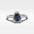 ‘Eden’ 1.12ct Teal Australian Sapphire & Diamond Platinum Ring Ring Jason Ree Design 
