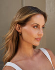 ‘Mesa’ Smokey Quartz Yellow Gold Earrings Earrings Jason Ree Design 