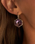 ‘Plateau’ Amethyst White Gold Earrings Earrings Jason Ree Design 