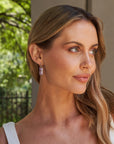 ‘Chasm’ Amethyst White Gold Earrings Earrings Jason Ree Design 