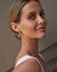 ‘Summit’ Prasiolite & Black Pearl White Gold Earrings Earrings Jason Ree Design 