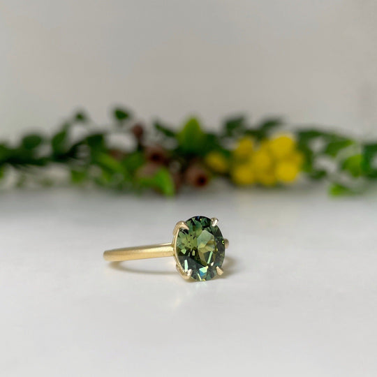 ‘HighWire’ 2.59ct Australian parti sapphire ring Ring Jason Ree Design 