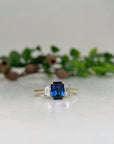 ‘Iris’ Australian Sapphire & Diamond Ring Ring Jason Ree Design 