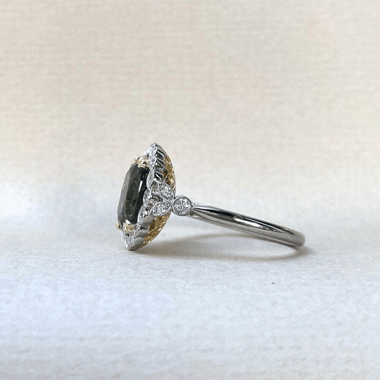 "Eucalypt" Venetia Australian Sapphire Engagement Ring Ring JasonRee 