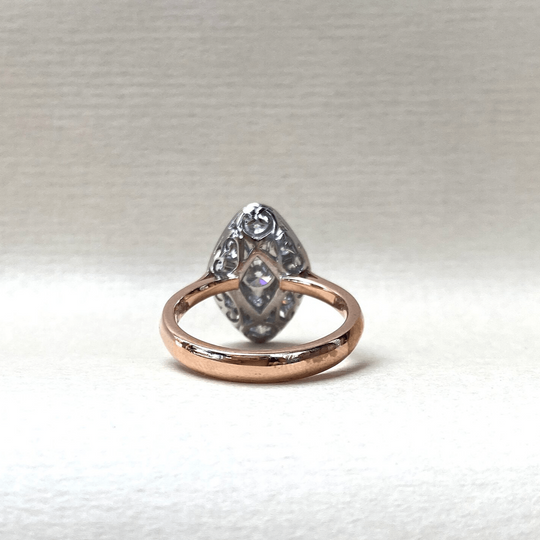 "Navette" Art Deco Diamond Ring Ring JasonRee 