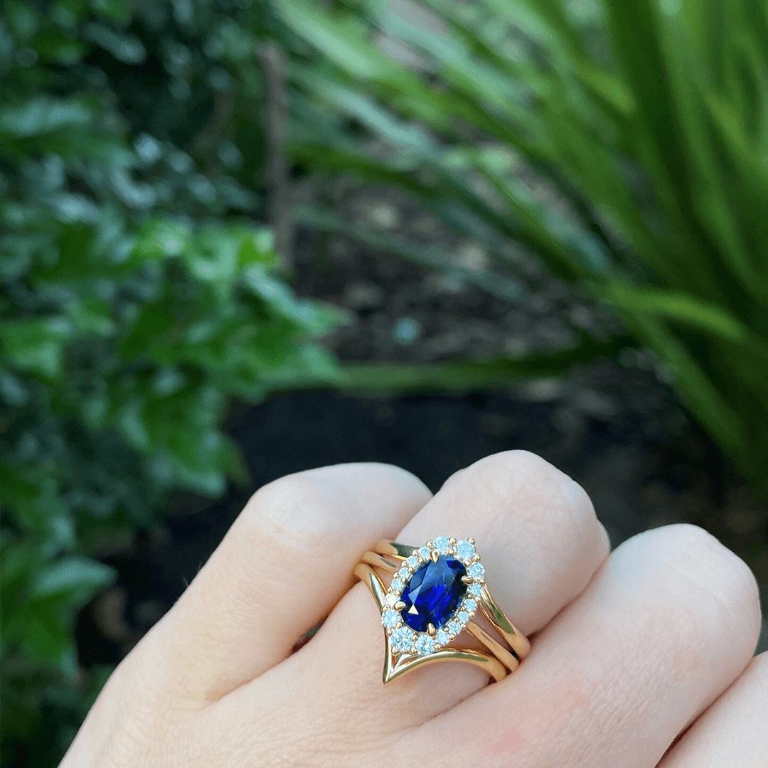 Wishbone Fitted Ring Yellow Gold Jason Ree Design